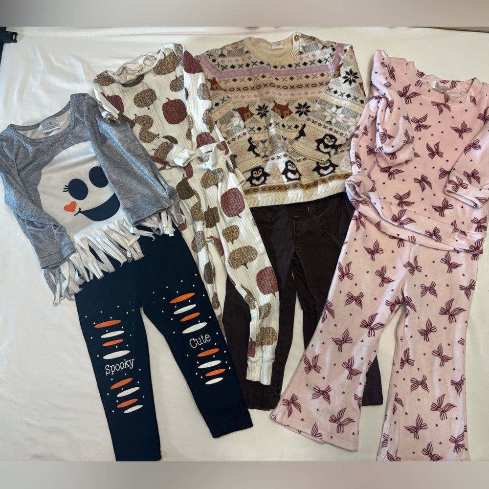 18m bundle baby girl clothes Cute Kids Clothing Bundle holiday